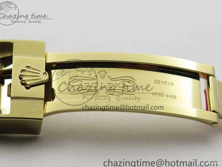 MiroTime 0202 TravelReady GMT Master II 116718 LN Black Ceramic 316L Steel GMF 1:1 Best Edition Green Dial on YG Bracelet A 2960